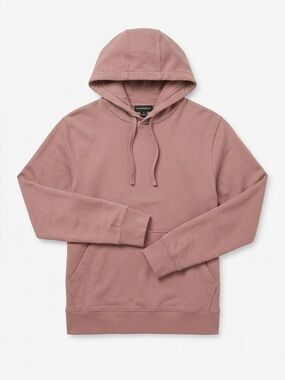 Club Monaco Heritage Crest Hoodie - Mauve Pink - Size Large